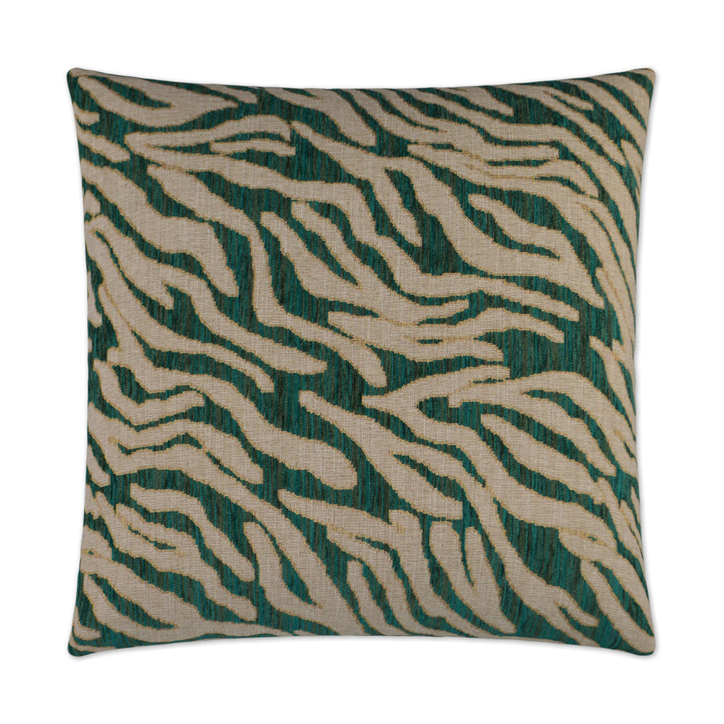 Kenya Decorative Throw Pillow - Emerald | DV Kap