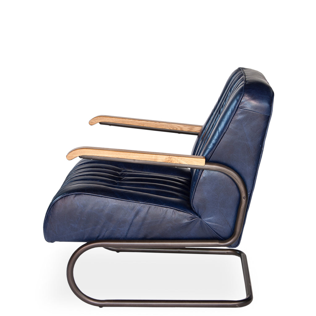 Bel-Air Arm Chair Blue | Sarreid - 29515