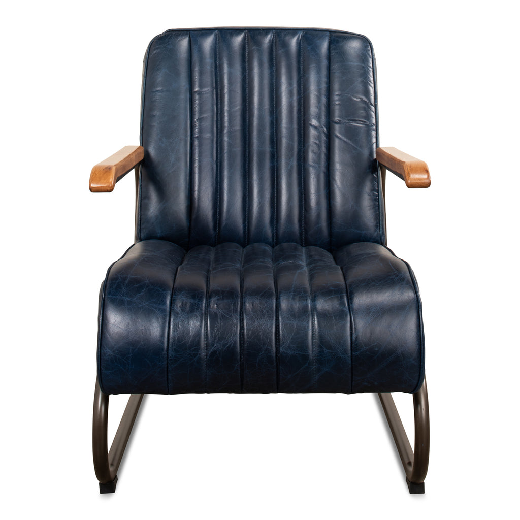 Bel-Air Arm Chair Blue | Sarreid - 29515