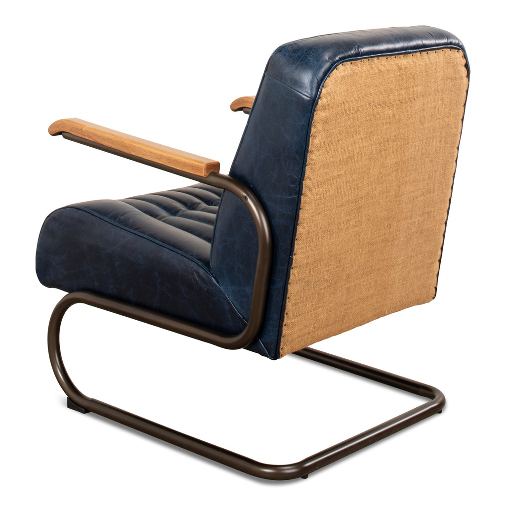 Bel-Air Arm Chair Blue | Sarreid - 29515