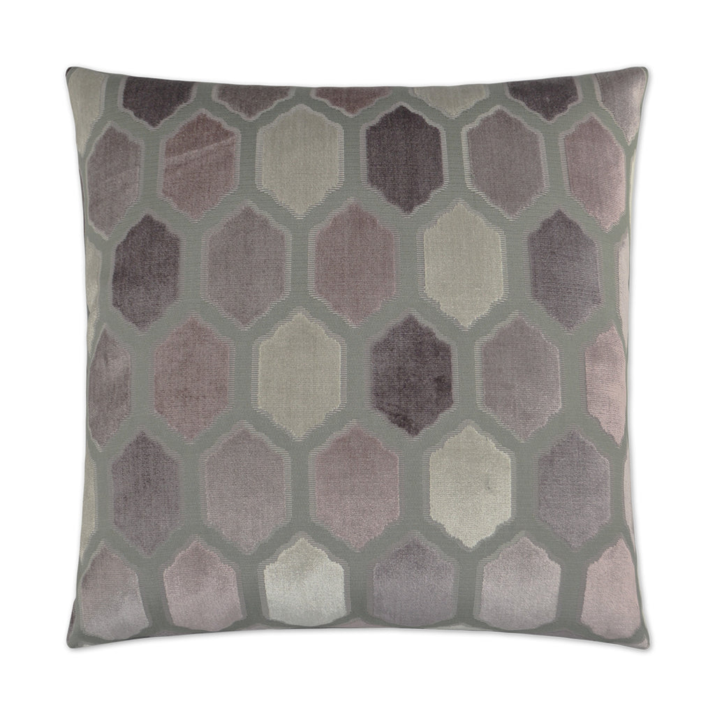 Mallorca Decorative Throw Pillow - Mulberry | DV Kap