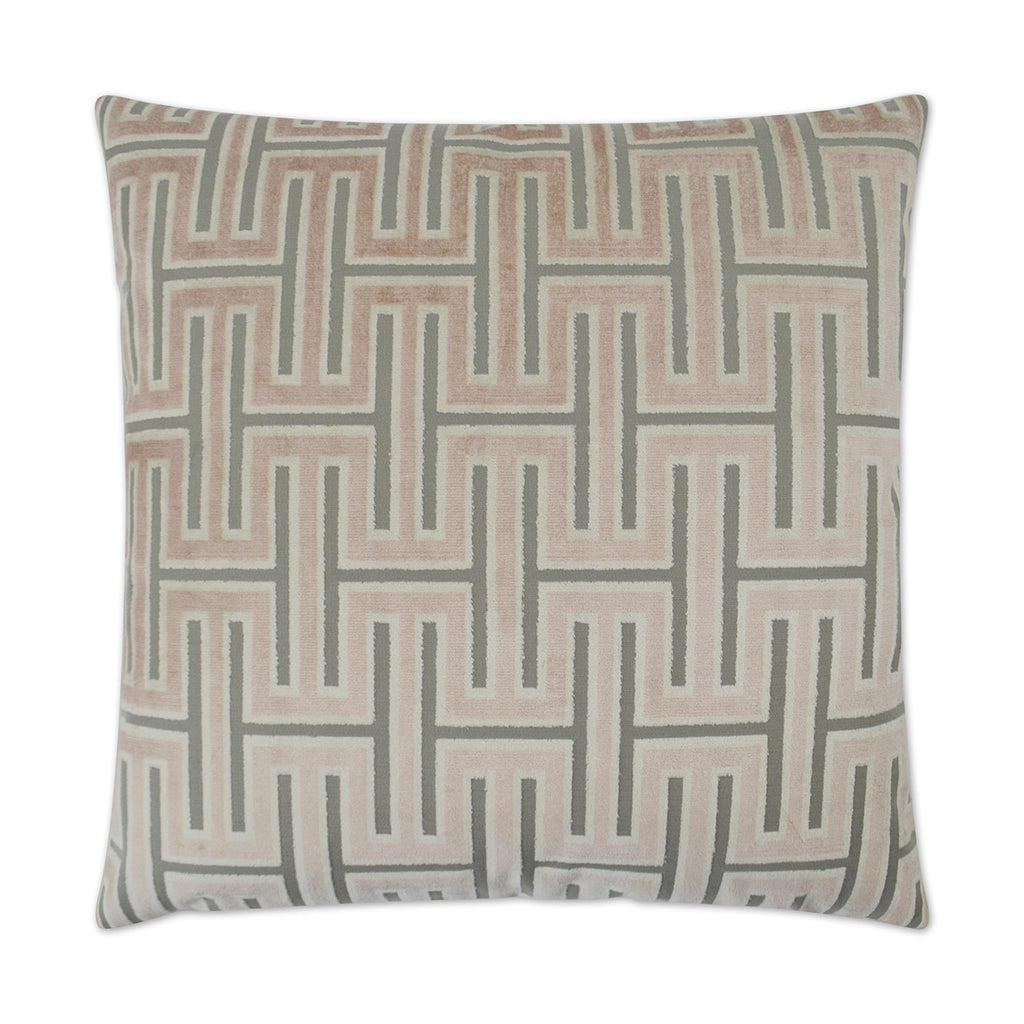 Carlyle Decorative Throw Pillow - Blush | DV Kap