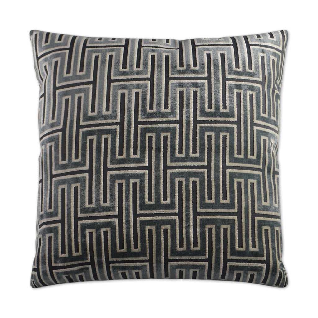 Carlyle Decorative Throw Pillow - Zinc | DV Kap