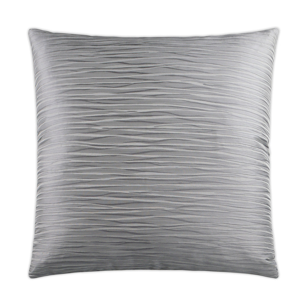 Ripple Decorative Throw Pillow - Iron | DV Kap