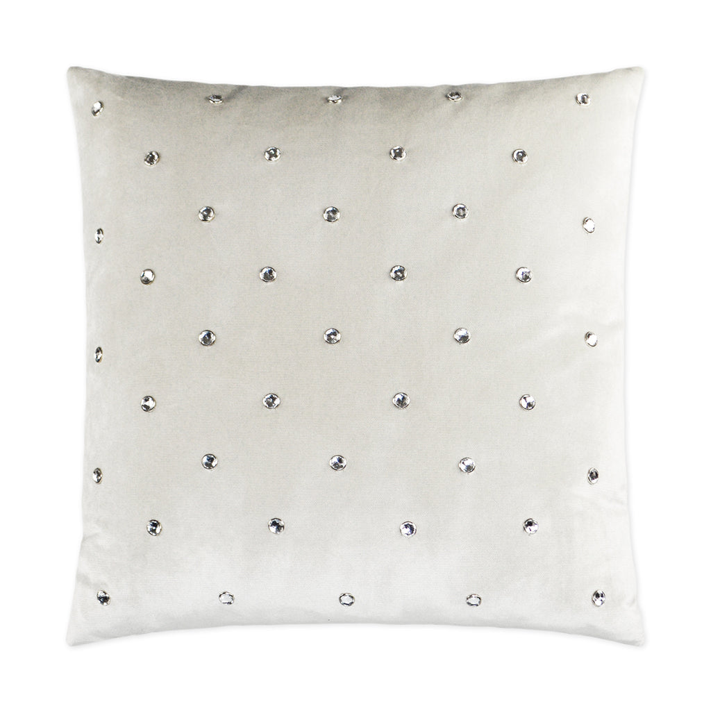 Jewels Decorative Throw Pillow - Marshmallow | DV Kap