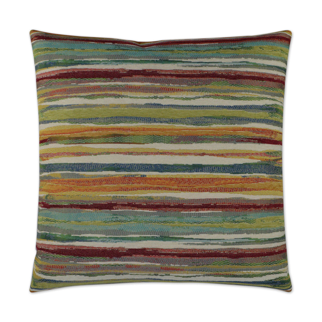 Parallel Decorative Throw Pillow - Multi | DV Kap