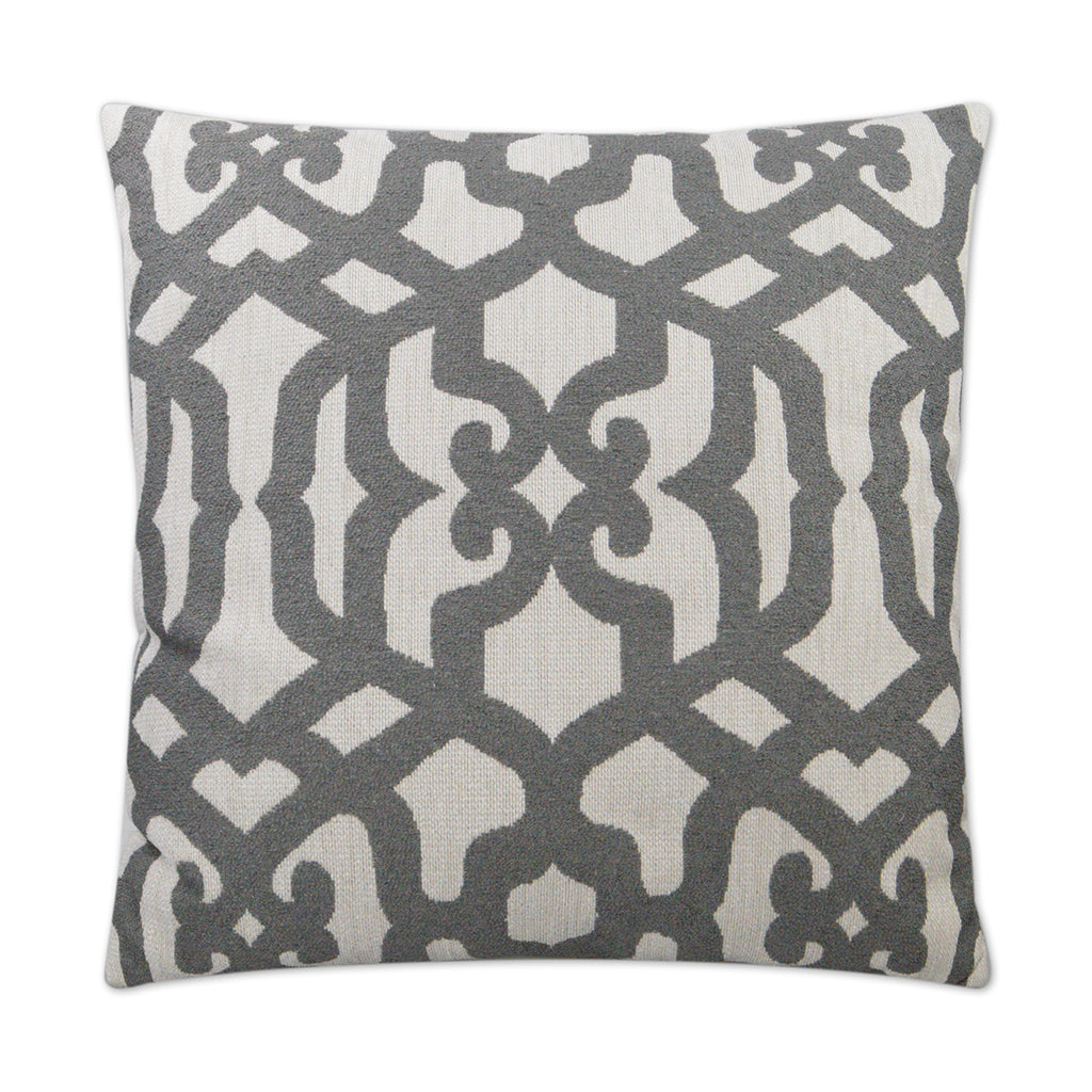 Allure Decorative Throw Pillow - Grey | DV Kap