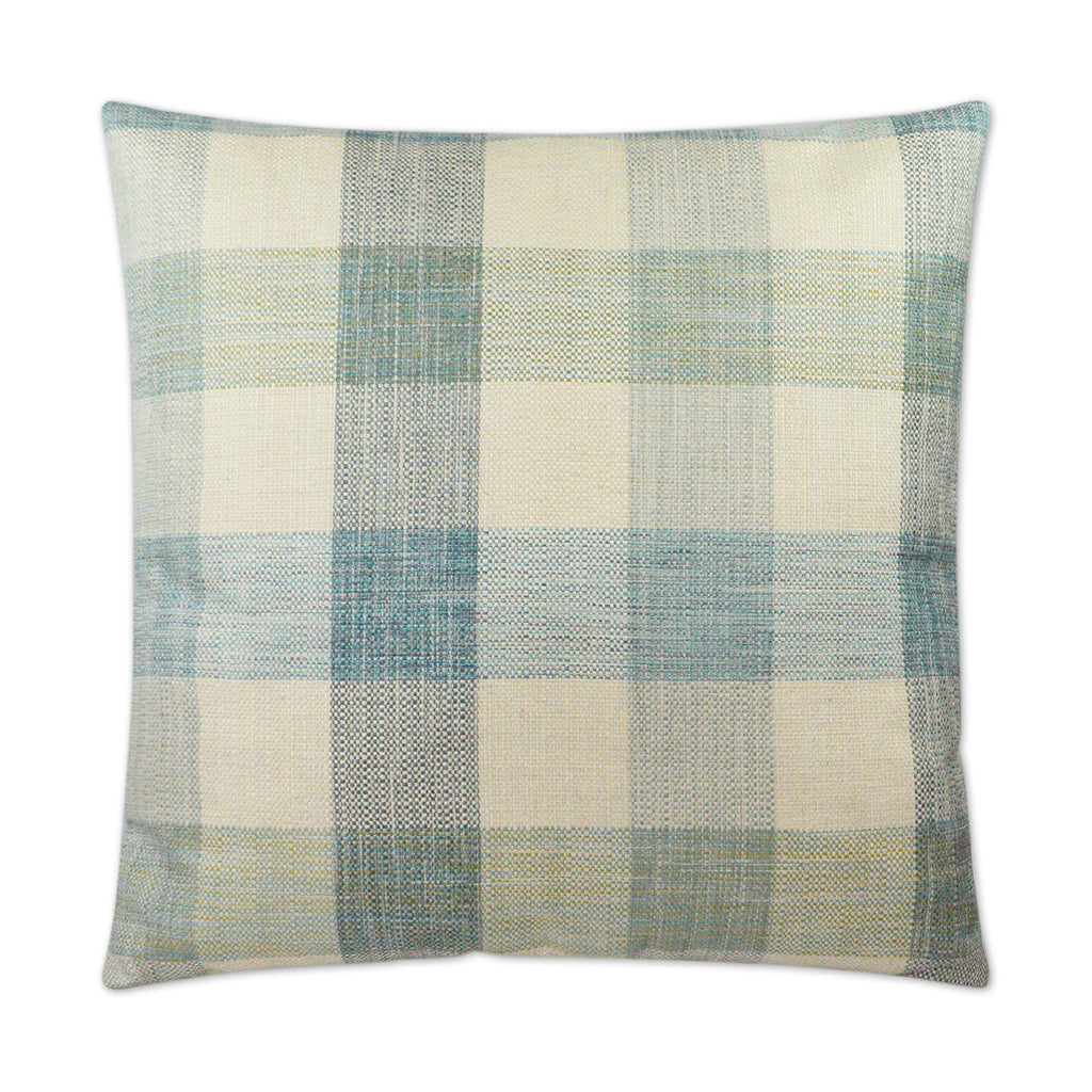 Plantation Decorative Throw Pillow - Aqua | DV Kap