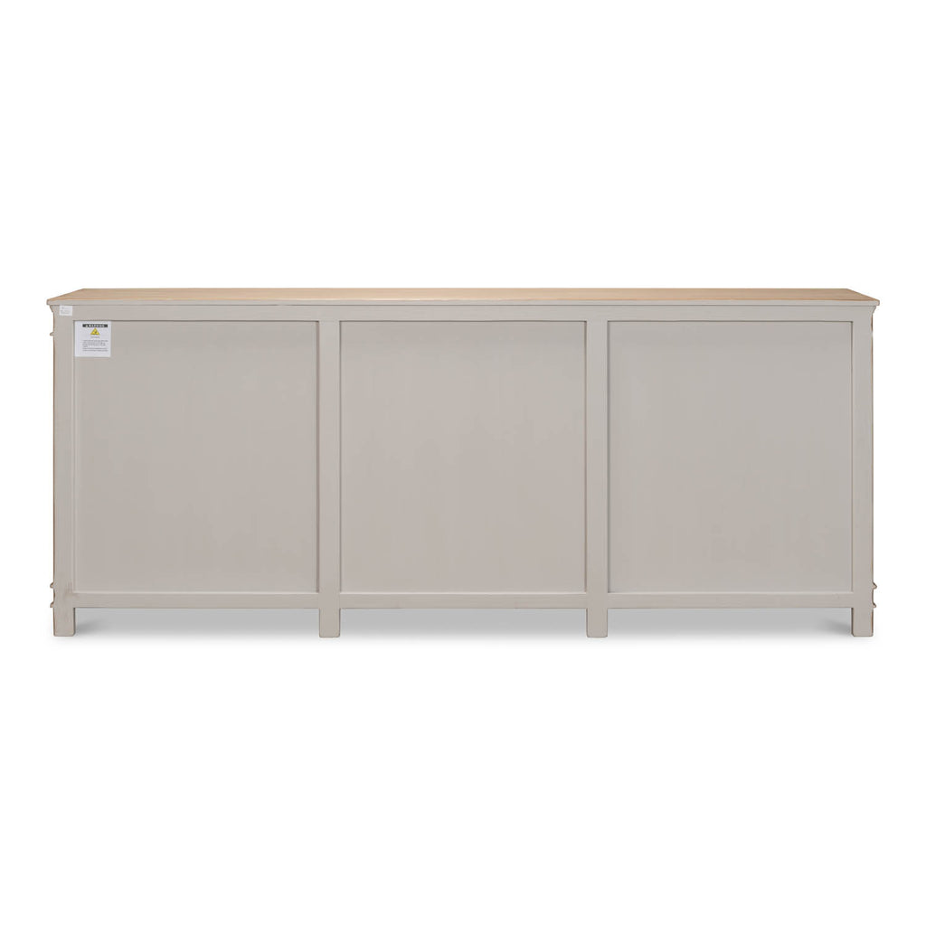 Marksman Sideboard Dark Beige | Sarreid Ltd - 29919