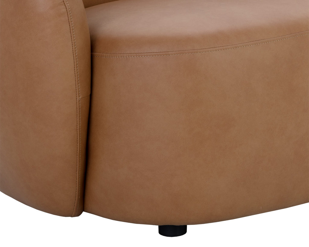 Lorne Sofa - Aline Butternut Leather | Sunpan Furniture - 111058