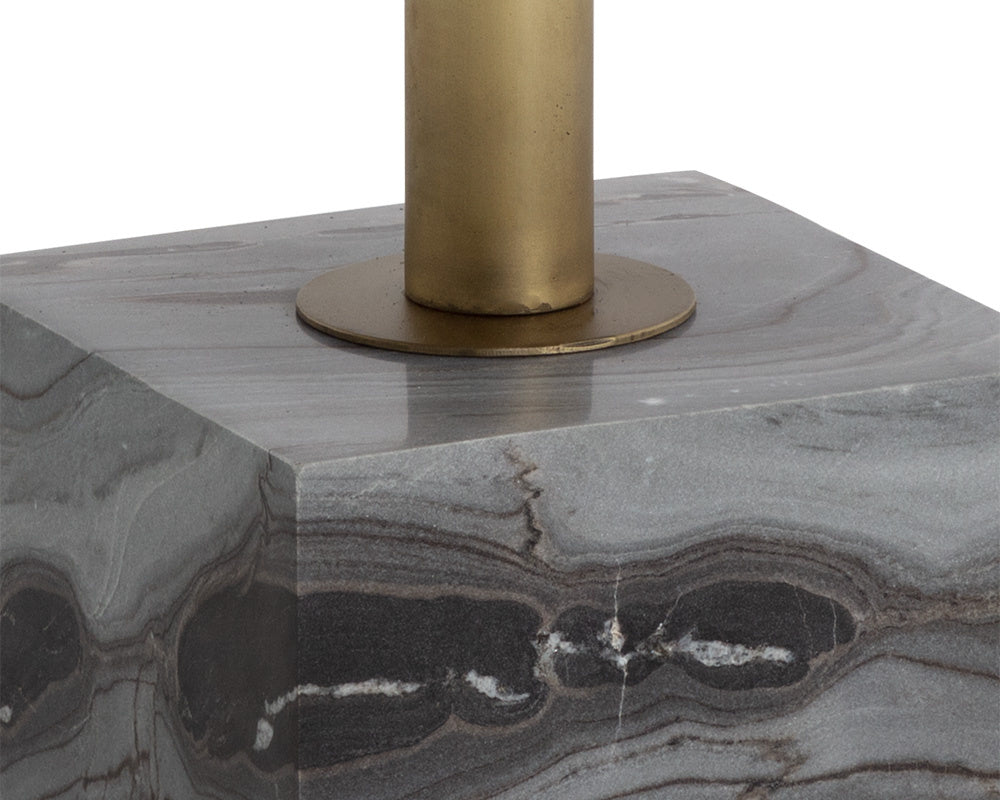 Kata Bar Table - Grey Marble | Sunpan Furniture - 109642