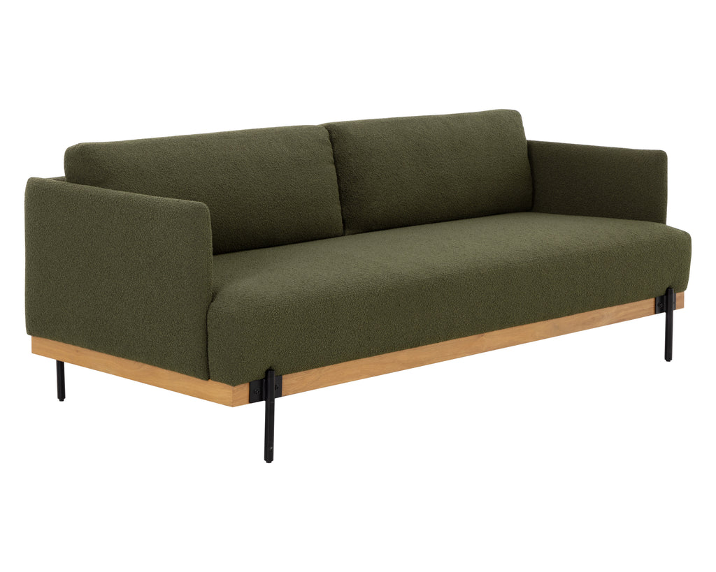 Saul Sofa - Copenhagen Olive | Sunpan Furniture - 111657