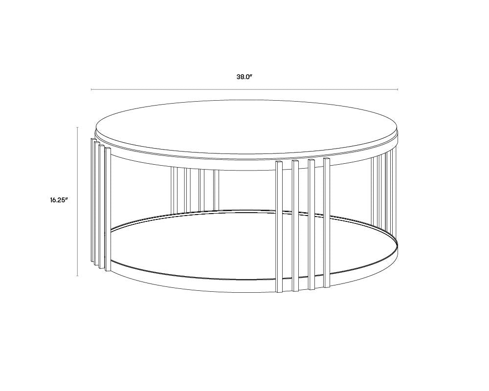 Naxos Coffee Table | Sunpan Furniture - 107332