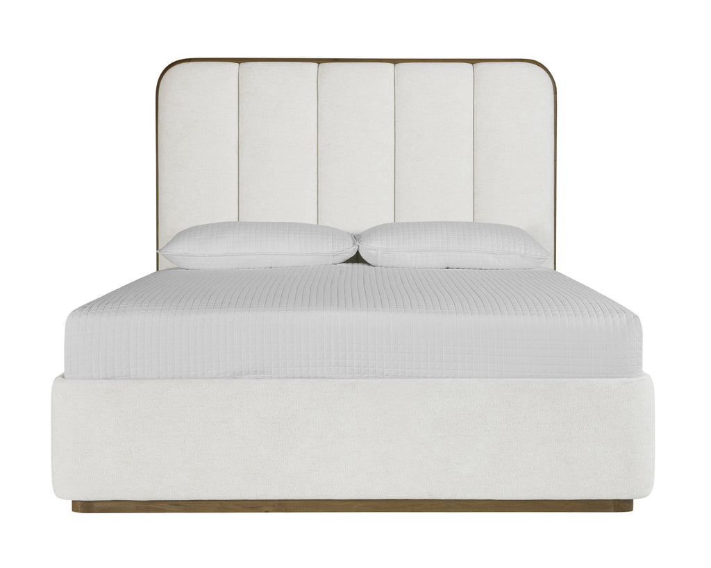 Jamille Bed - Queen - Eclipse White | Sunpan Furniture - 111224