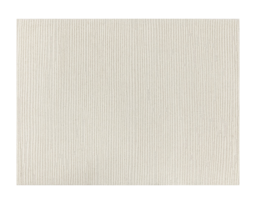 Deva Hand-Woven Rug - Ivory - 9' X 12' | Sunpan Furniture - 109380