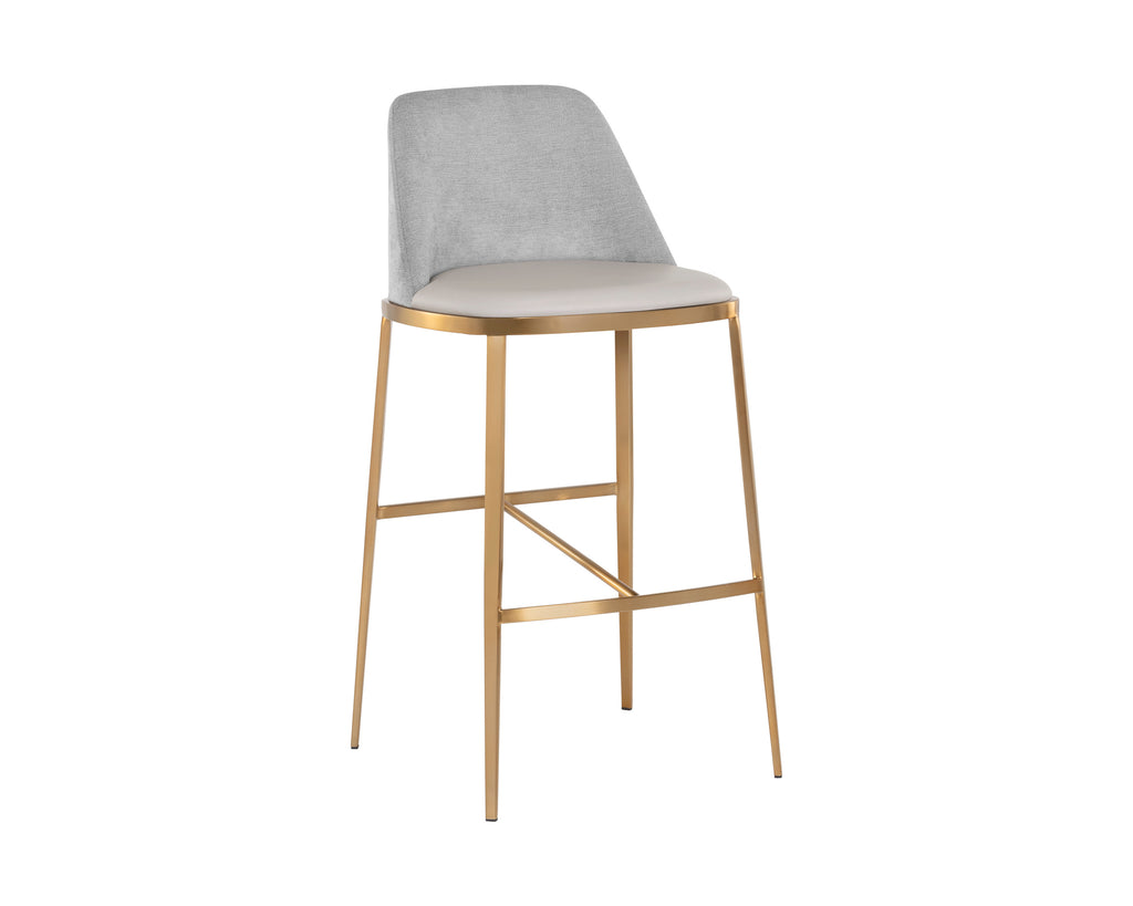 Dover Barstool - Napa Stone / Polo Club Stone | Sunpan Furniture - 107817