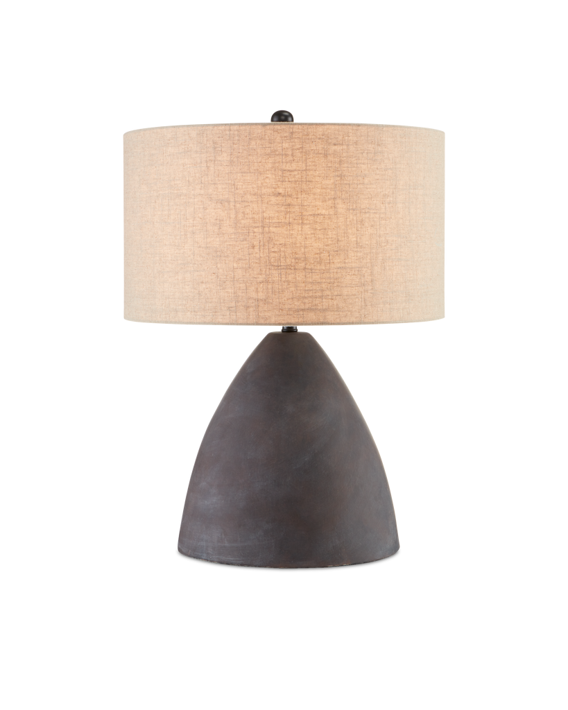 Currey & Co Zea Black Table Lamp | 6000-0711