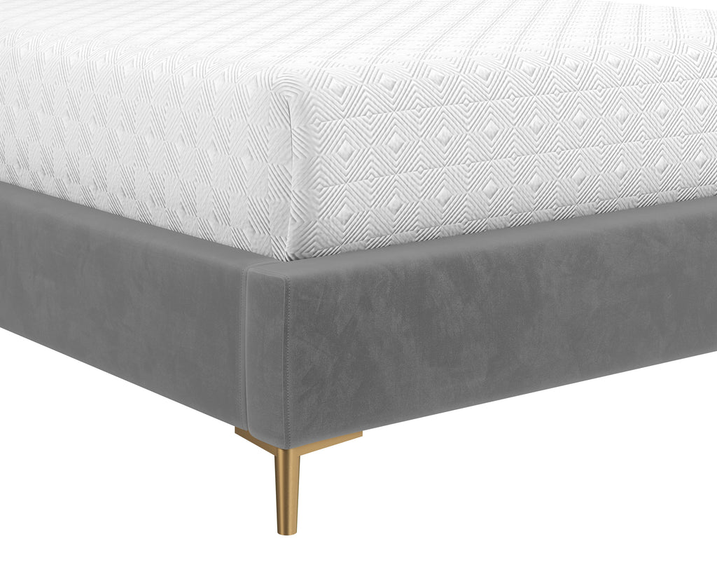 Harris Bed - Queen - Casablanca Storm | Sunpan Furniture - 109220