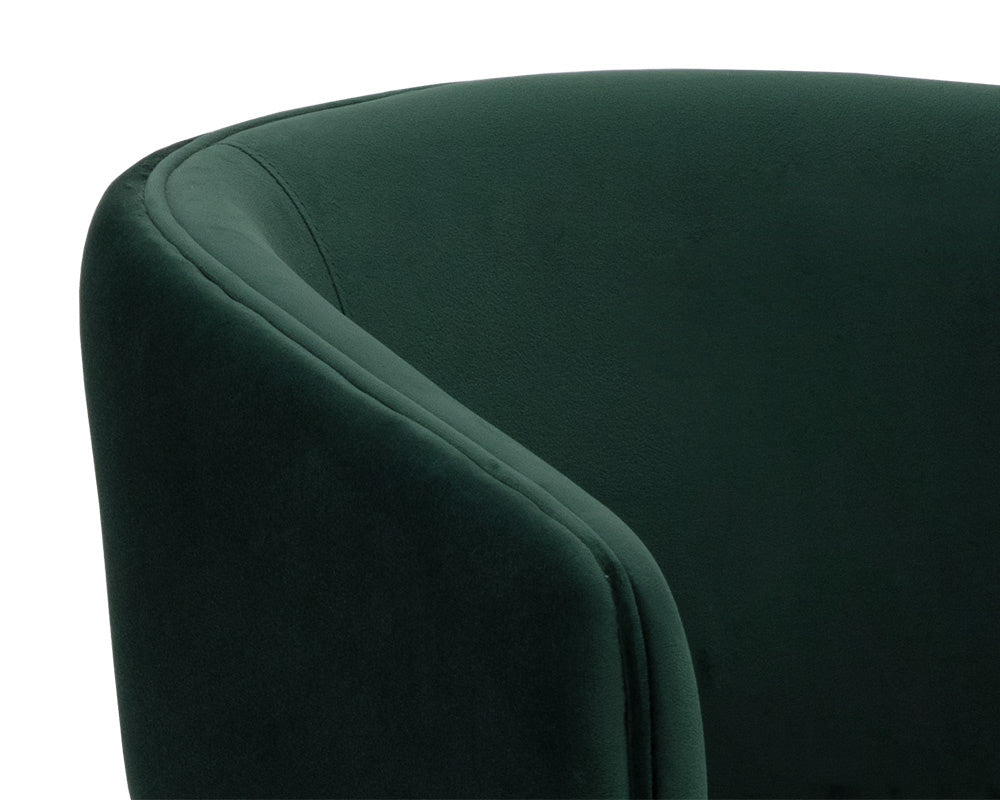 Claren Office Chair - Deep Green Sky | Sunpan Furniture - 107851