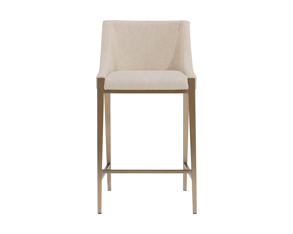 Dionne Counter Stool - Monument Oatmeal | Sunpan Furniture - 108511