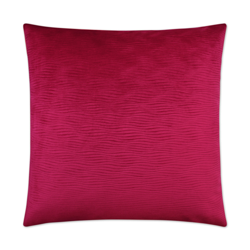 Stream Decorative Throw Pillow - Fuchsia | DV Kap