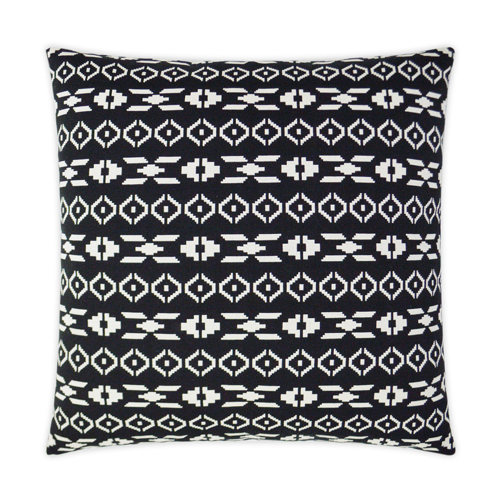 Lightning Decorative Throw Pillow - Black | DV Kap