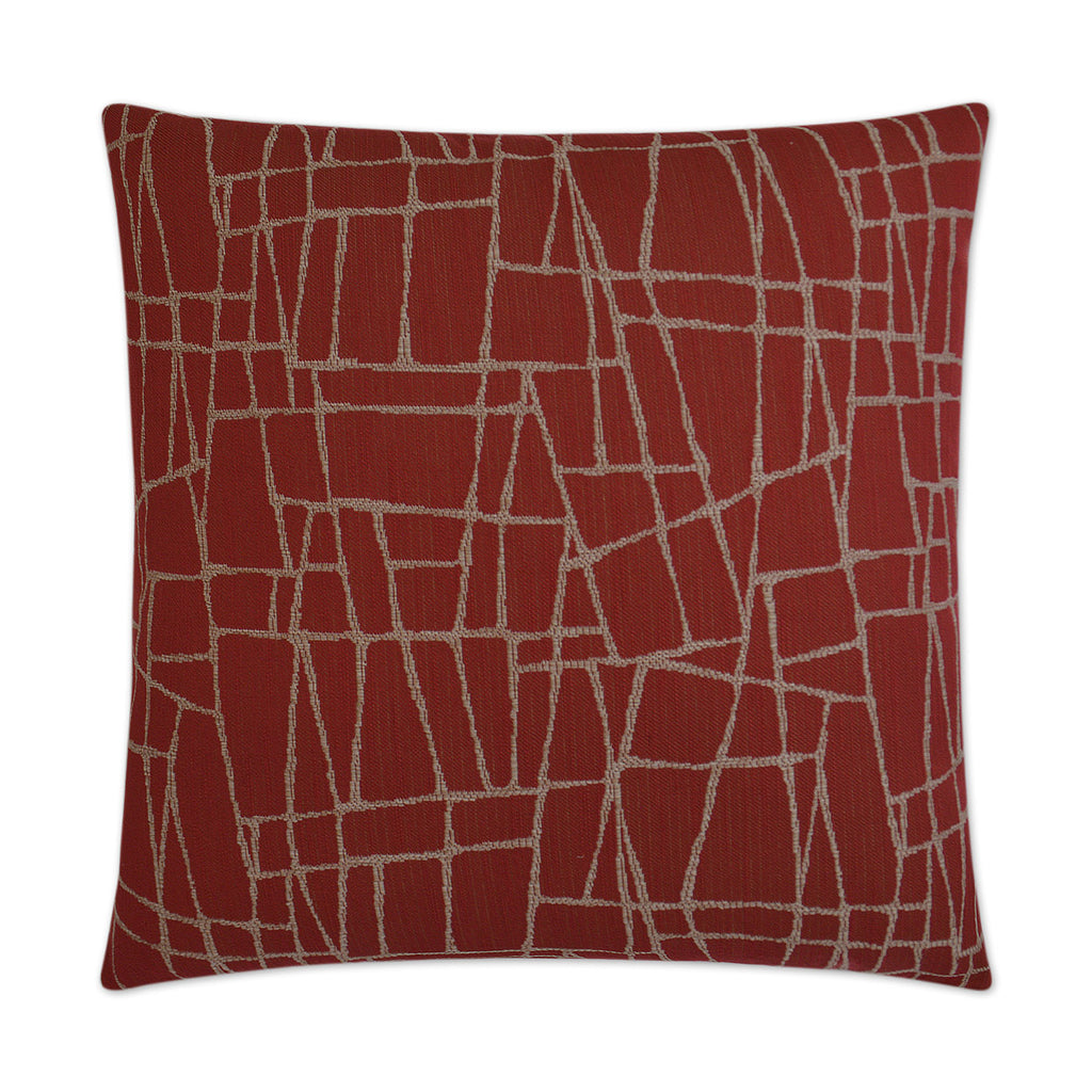 Wexler Decorative Throw Pillow - Ruby | DV Kap