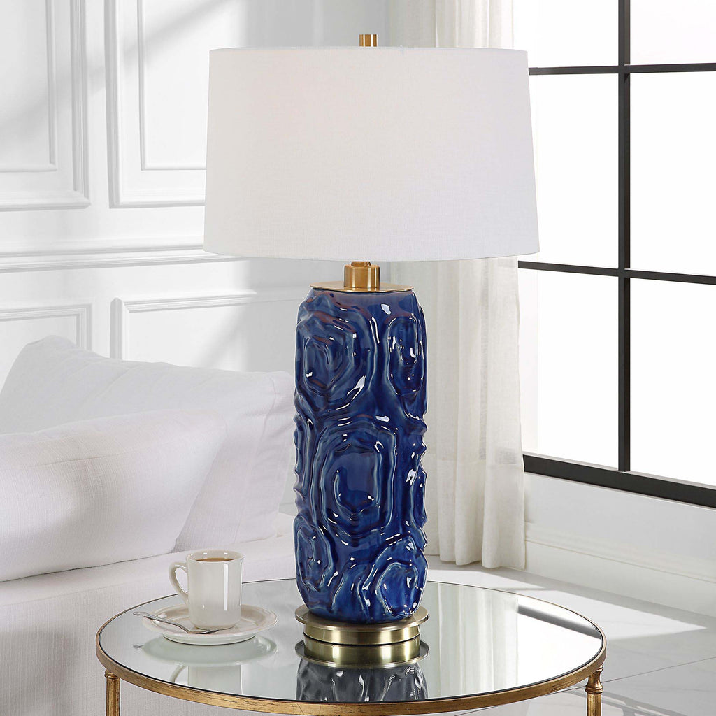 Zade Blue Table Lamp | Uttermost - 30221-1