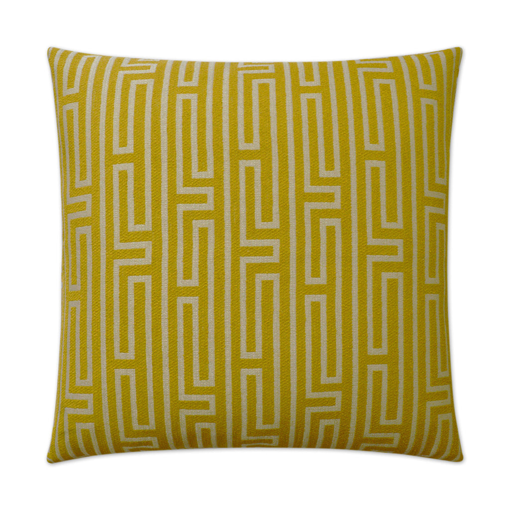 Pandora Decorative Throw Pillow - Mustard | DV Kap