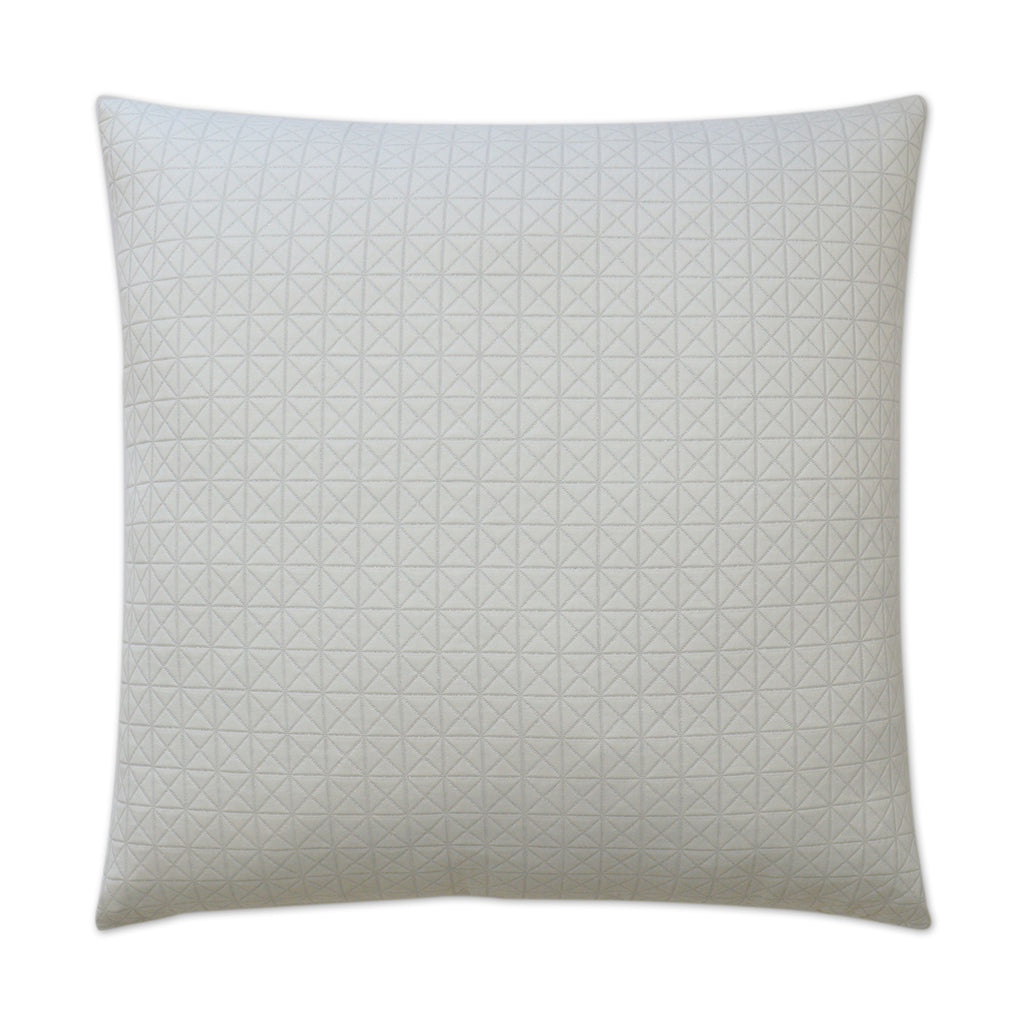 Diamante Decorative Throw Pillow - Silver | DV Kap