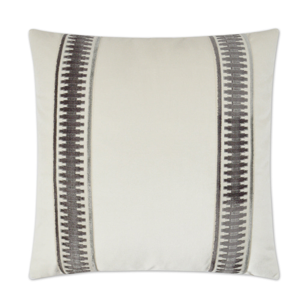 Antibes Decorative Throw Pillow - Grey | DV Kap