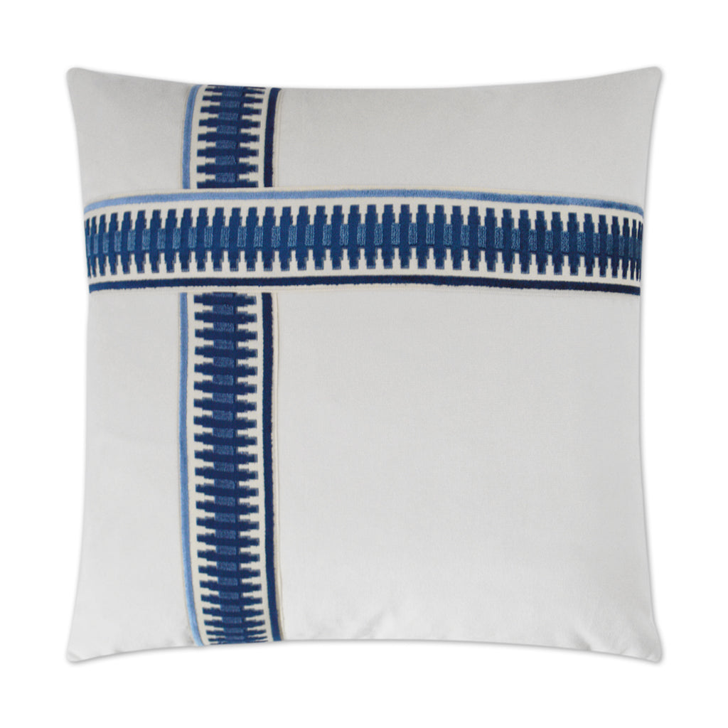 Antibes II Decorative Throw Pillow - Blue | DV Kap