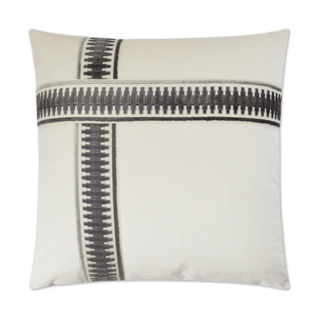 Antibes II Decorative Throw Pillow - Grey | DV Kap