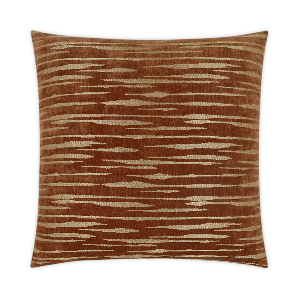 Davos Decorative Throw Pillow - Rust | DV Kap