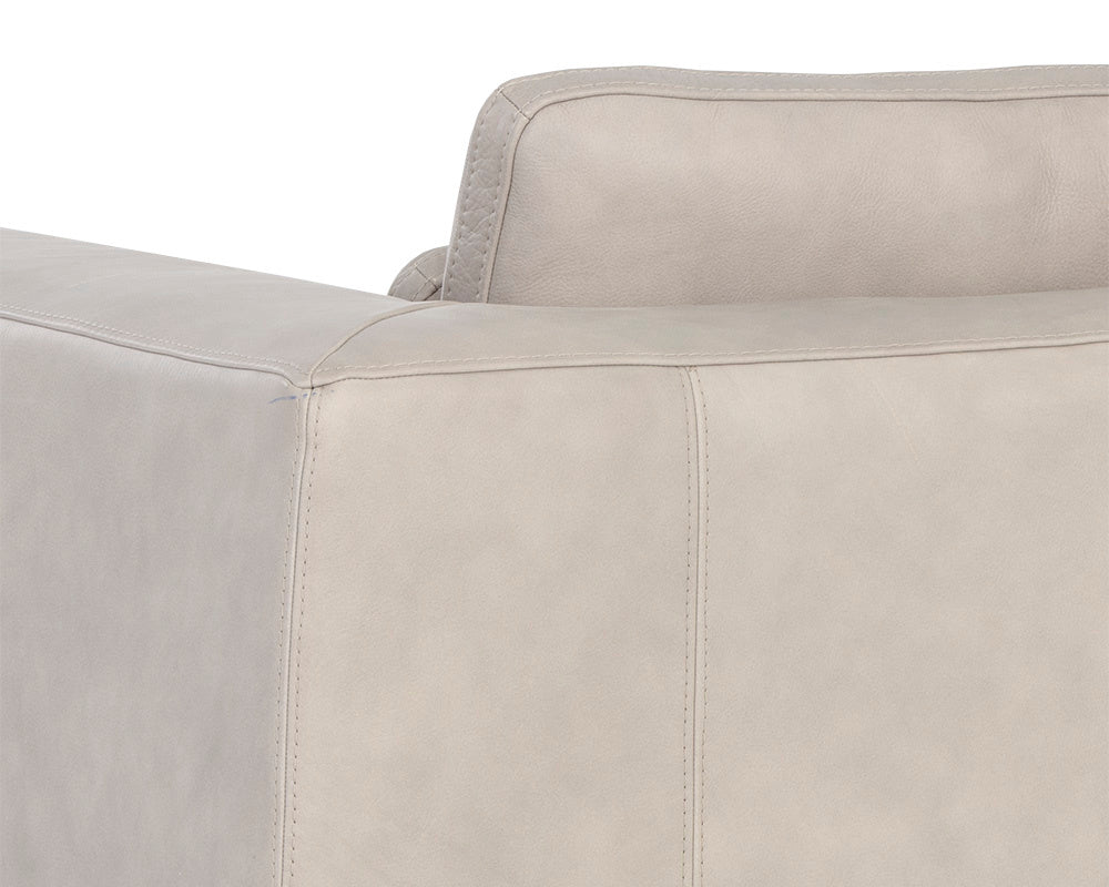 Burr Armchair - Bali Bone Leather | Sunpan Furniture - 106597