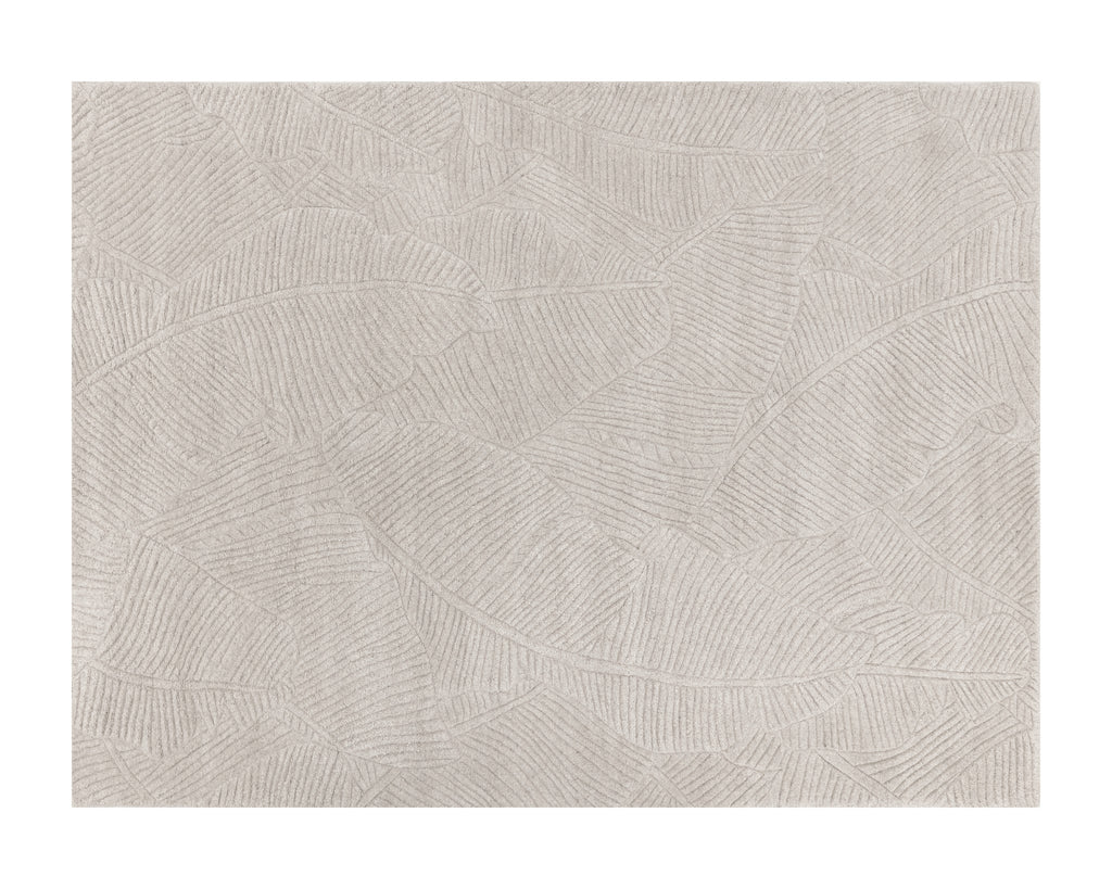 Calathea Hand-Tufted Rug - Oatmeal - 9' X 12' | Sunpan Furniture - 109363