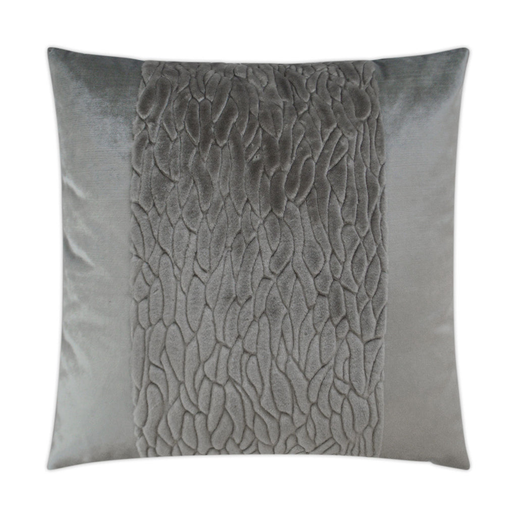 Callard Band Decorative Throw Pillow - Grey | DV Kap