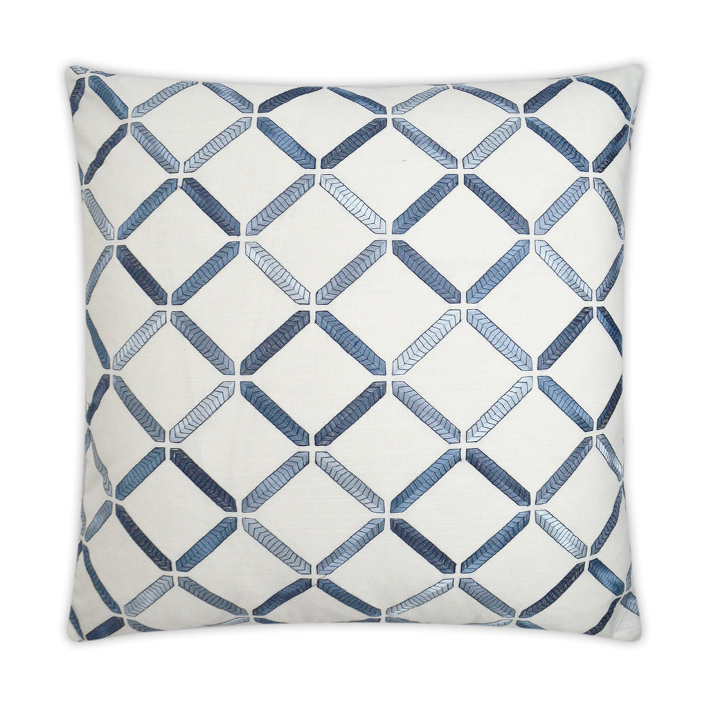 Granville Decorative Throw Pillow - Marine | DV Kap