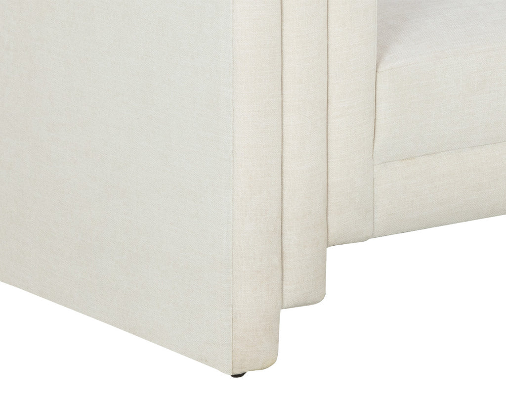 Kira Sofa - Heather Ivory Tweed | Sunpan Furniture - 111653