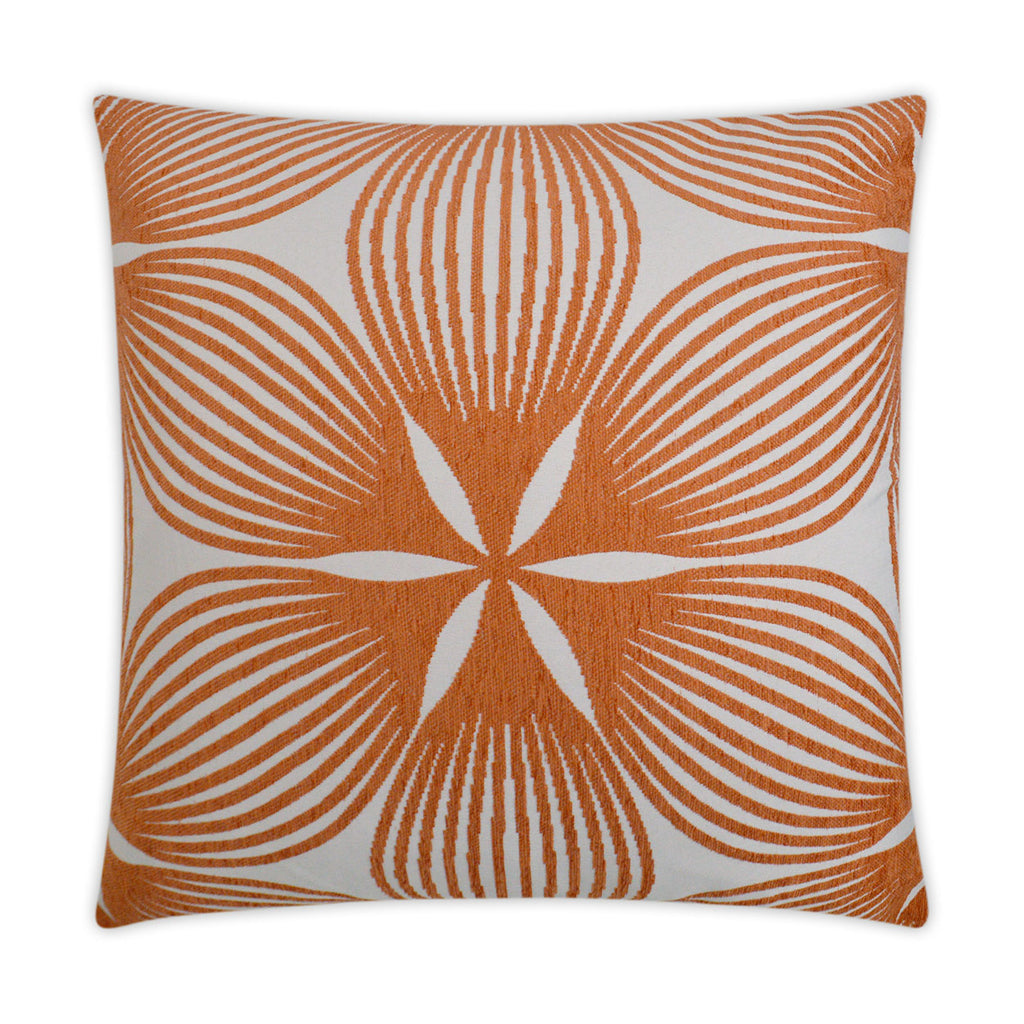 Sunglow Decorative Throw Pillow - Tangerine | DV Kap