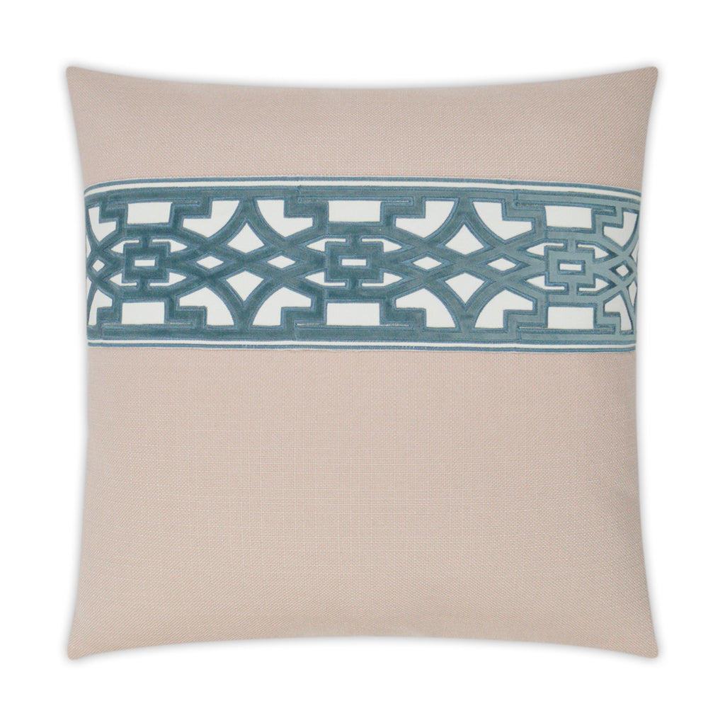 Lyon Decorative Throw Pillow - Blush | DV Kap