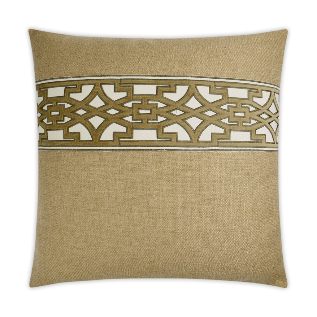 Lyon Decorative Throw Pillow - Saffron | DV Kap