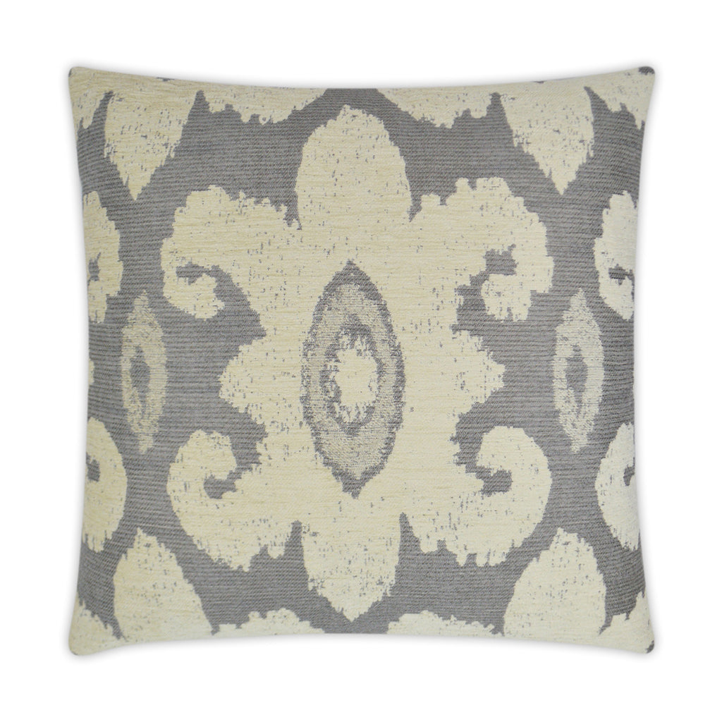 Rekha Decorative Throw Pillow - Grey | DV Kap