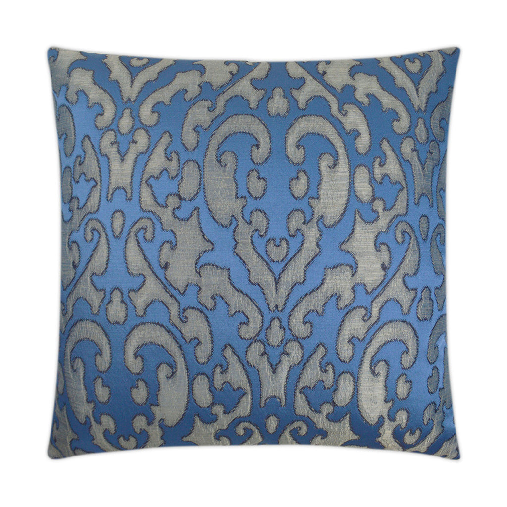 Bokhara Decorative Throw Pillow - Bluestone | DV Kap