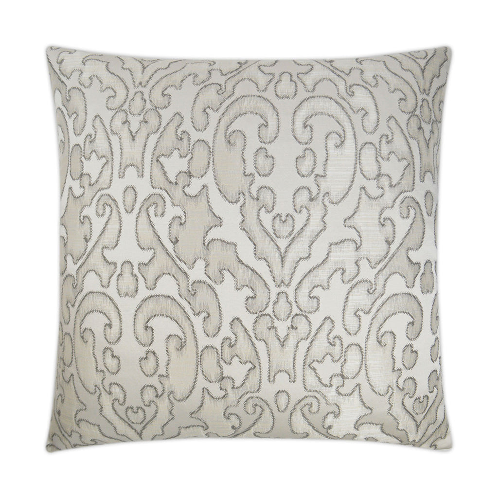 Bokhara Decorative Throw Pillow - Ivory | DV Kap