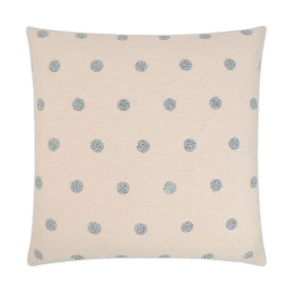 Puff Dotty Decorative Throw Pillow - Pink | DV Kap