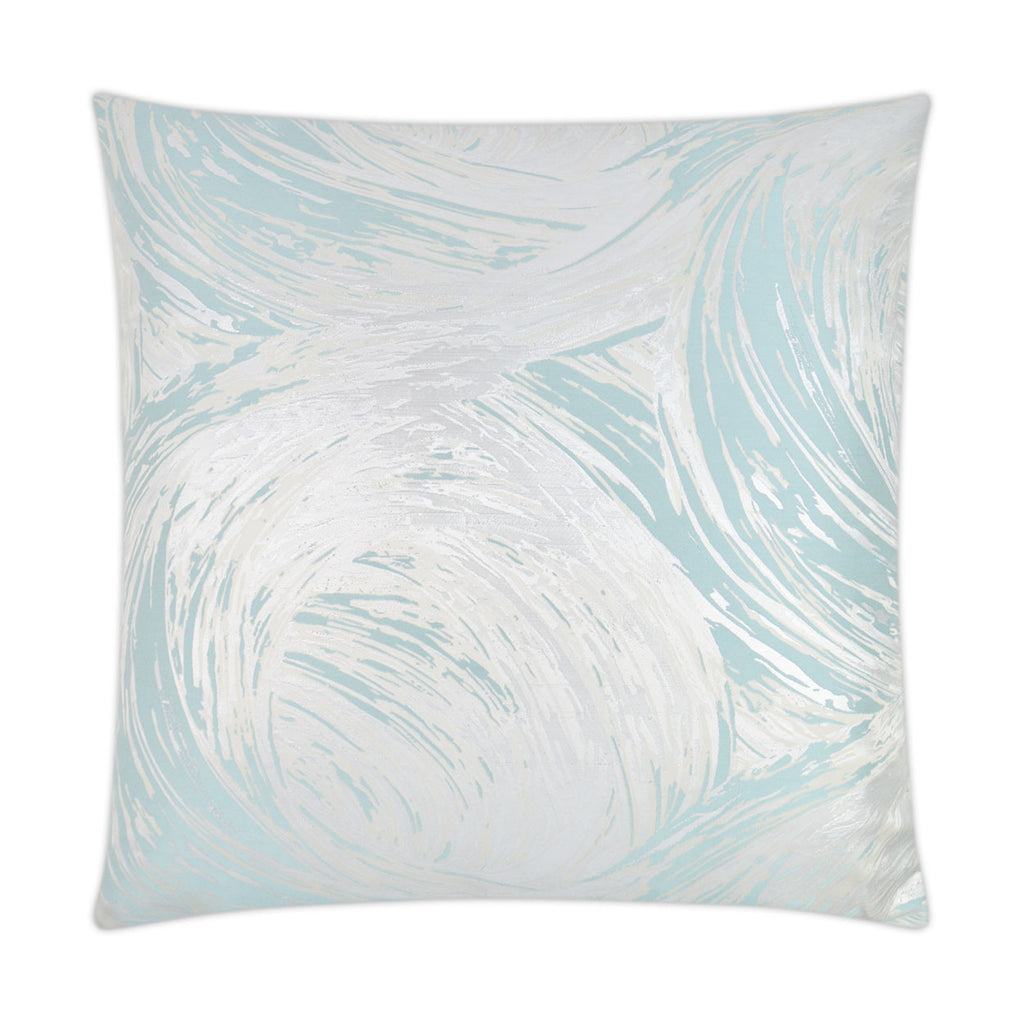 Tornado Decorative Throw Pillow - Turquoise | DV Kap