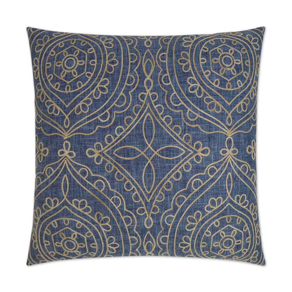 Timelessness Decorative Throw Pillow - Denim | DV Kap