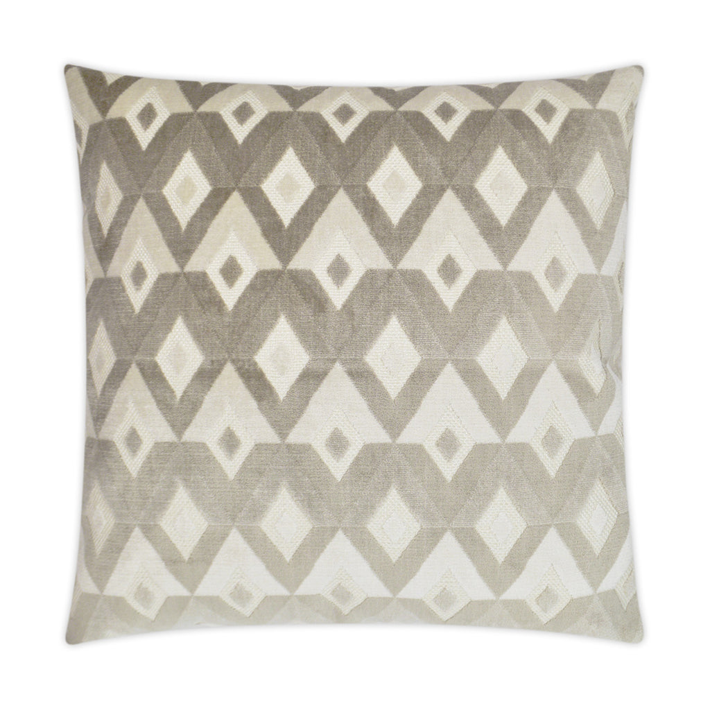 Meta Decorative Throw Pillow - Ivory | DV Kap