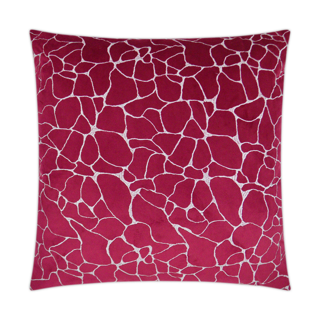 Dare Decorative Throw Pillow - Fuchsia | DV Kap